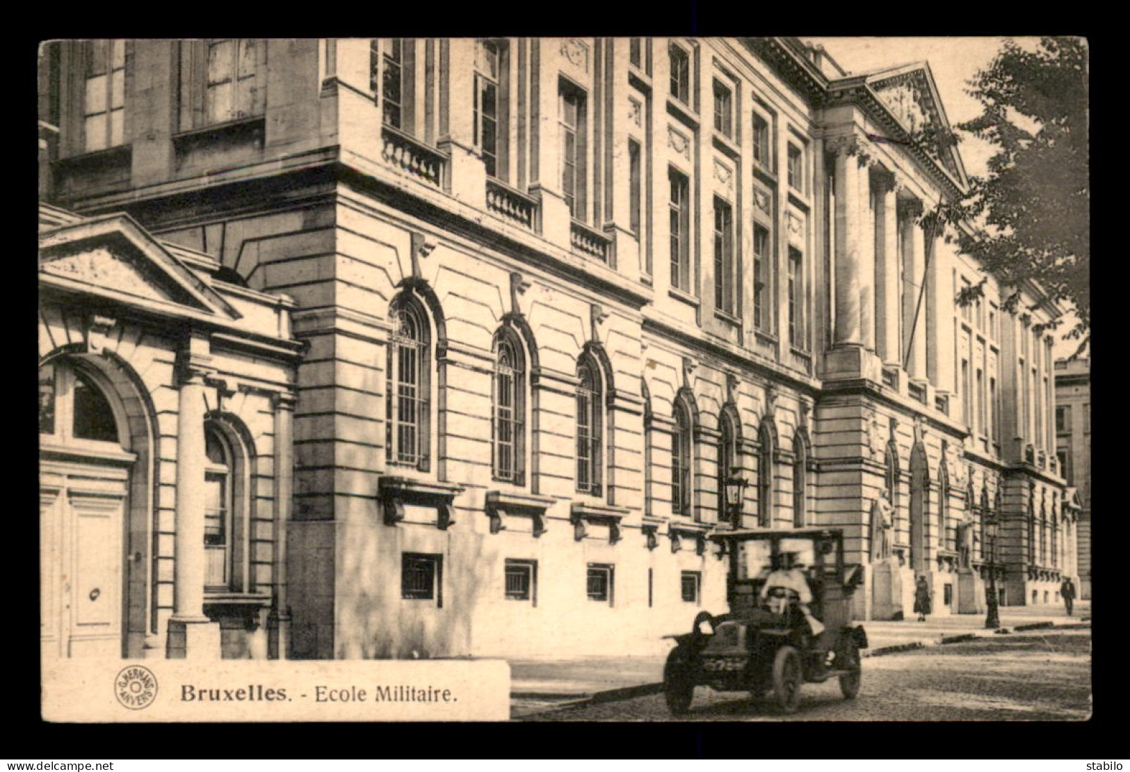 BELGIQUE - BRUXELLES - ECOLE MILITAIRE - Education, Schools And Universities