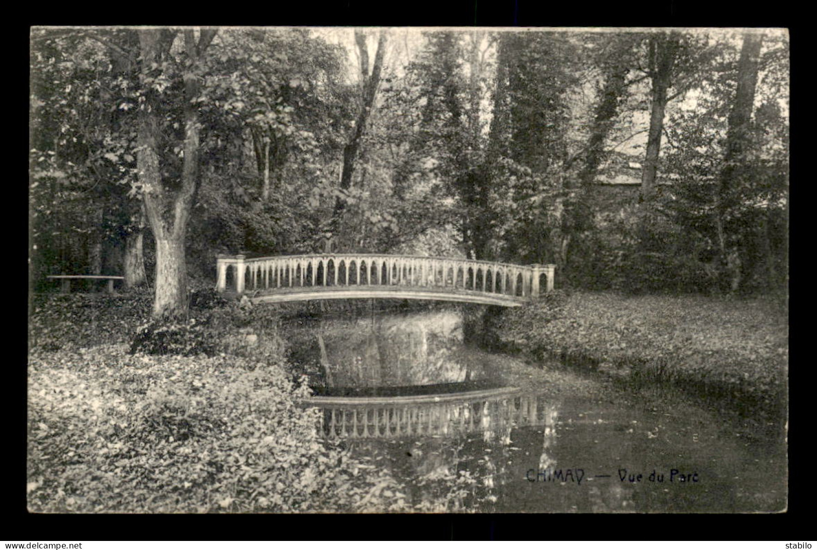 BELGIQUE - CHIMAY - VUE DU PARC - Chimay