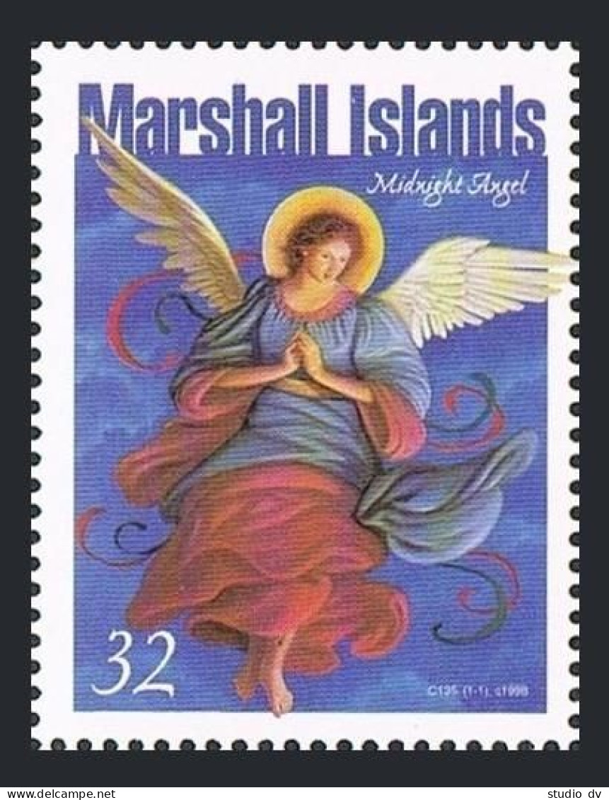 Marshall  670, MNH,  Michel 1062. Christmas 1998. Midnight Angel. - Islas Marshall