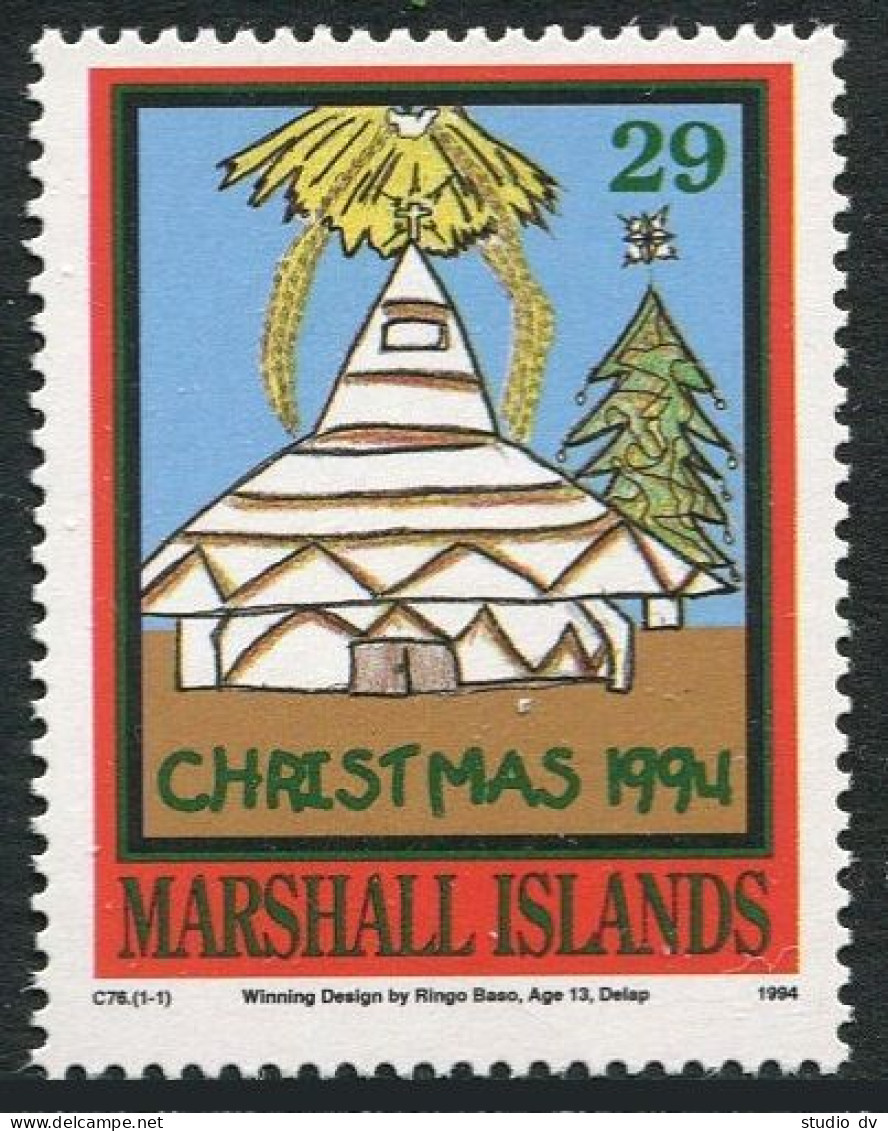 Marshall 588, MNH. Michel 558. Christmas 1994. - Marshall