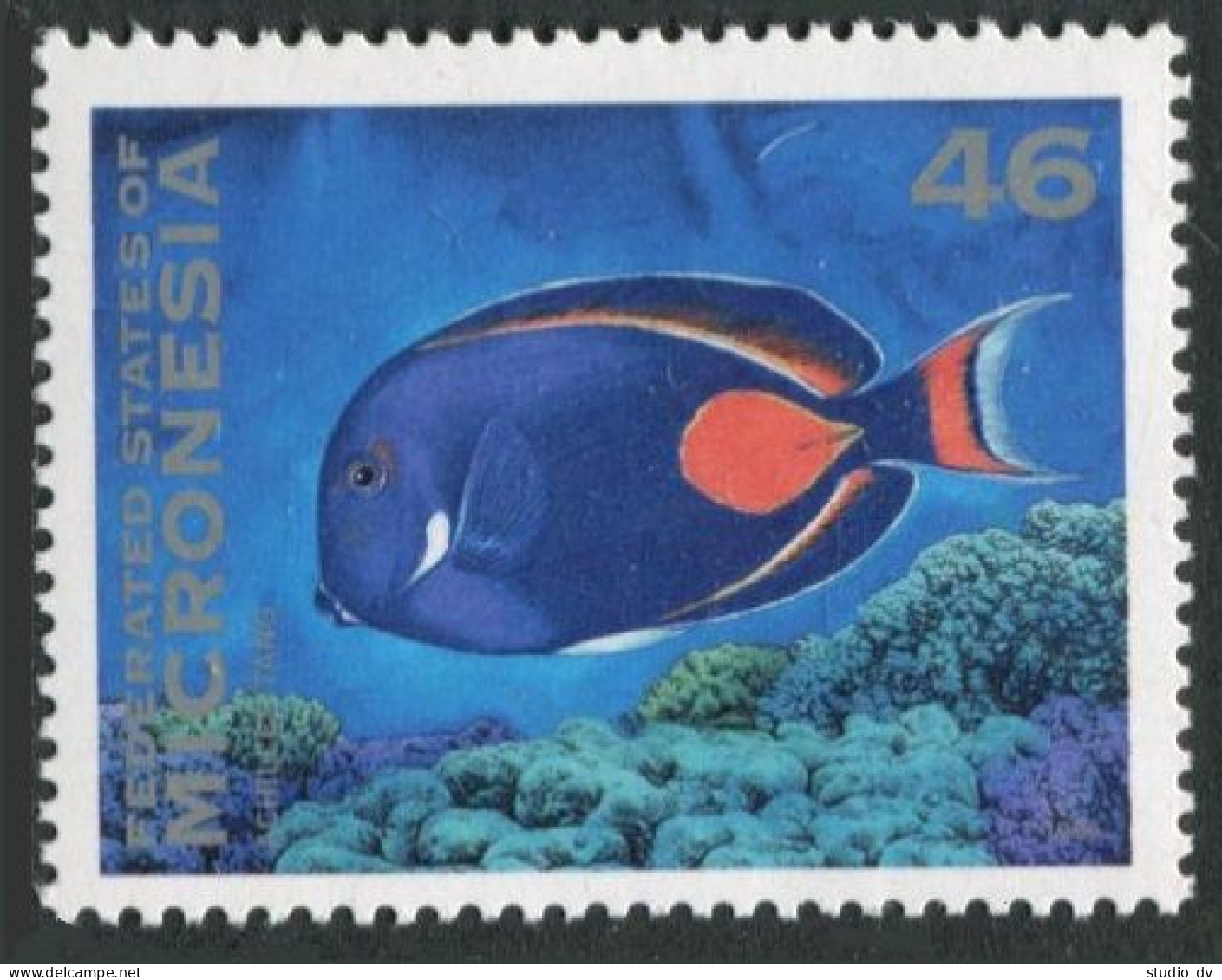 Micronesia 213-226 (9 Stamps),MNH.Michel 418-421,427-430,489. Fish 1996. - Mikronesien
