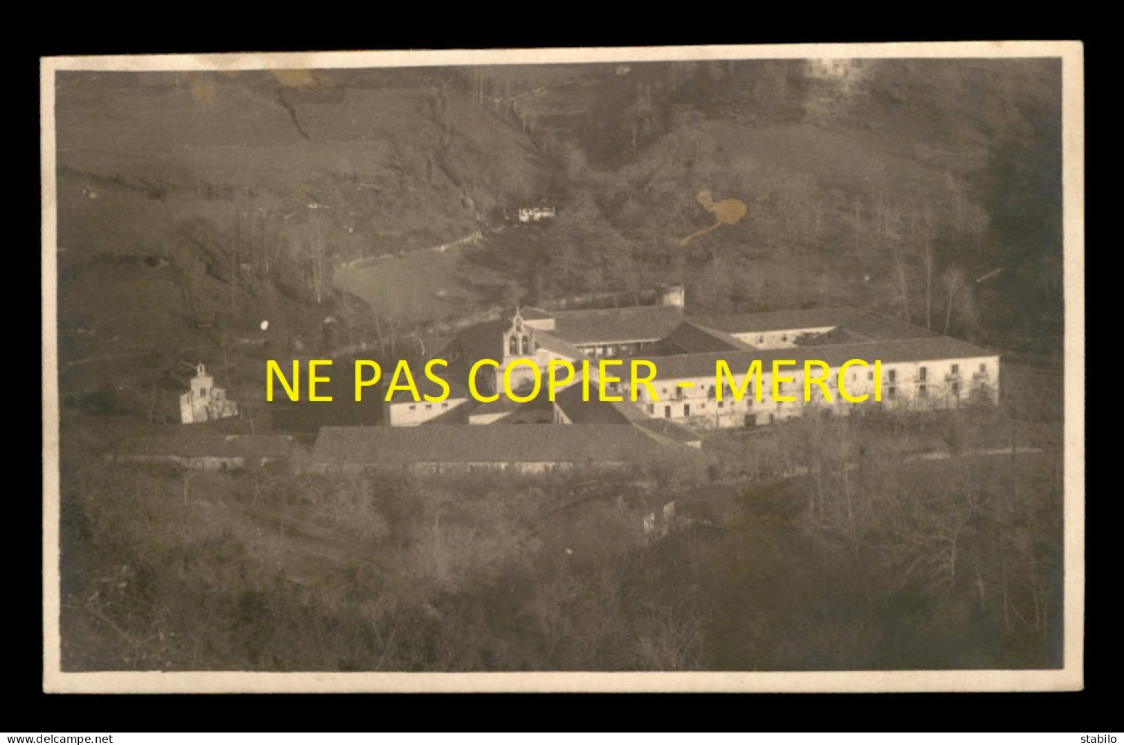 ESPAGNE - VAL DE DIOS - ANCIEN MONASTERE CISTERCIEN - CARTE PHOTO ORIGINALE - Asturias (Oviedo)