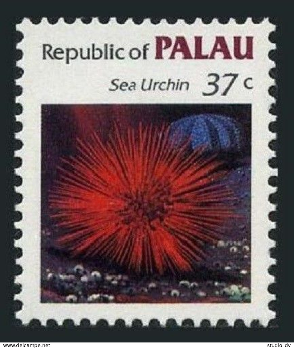 Palau   17, MNH,  Marine Life 1984. Sea Urchin. - Palau