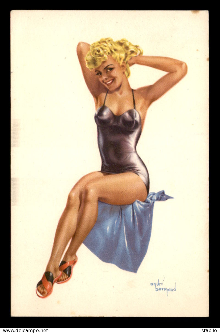 NUS - PIN-UP - ILLUSTRATEUR ANDRE BERMOND - Pin-Ups