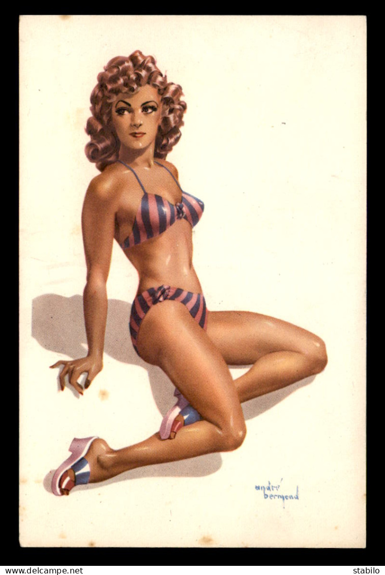 NUS - PIN-UP - ILLUSTRATEUR ANDRE BERMOND - Pin-Ups