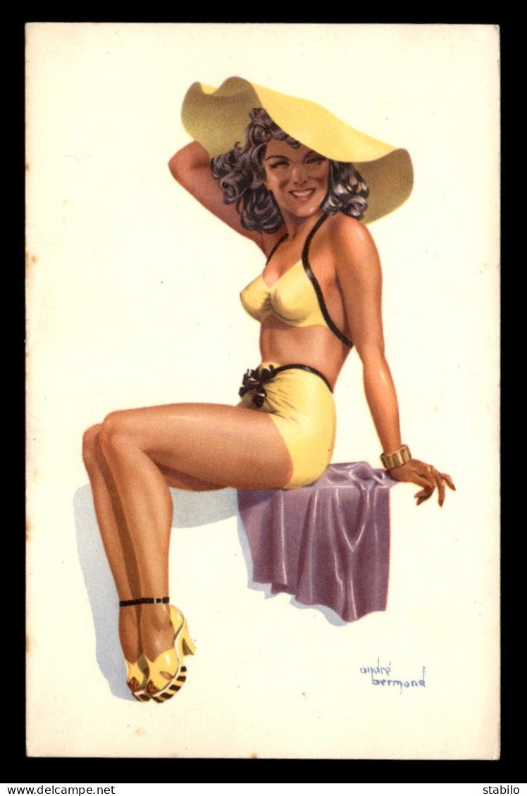 NUS - PIN-UP - ILLUSTRATEUR ANDRE BERMOND - Pin-Ups