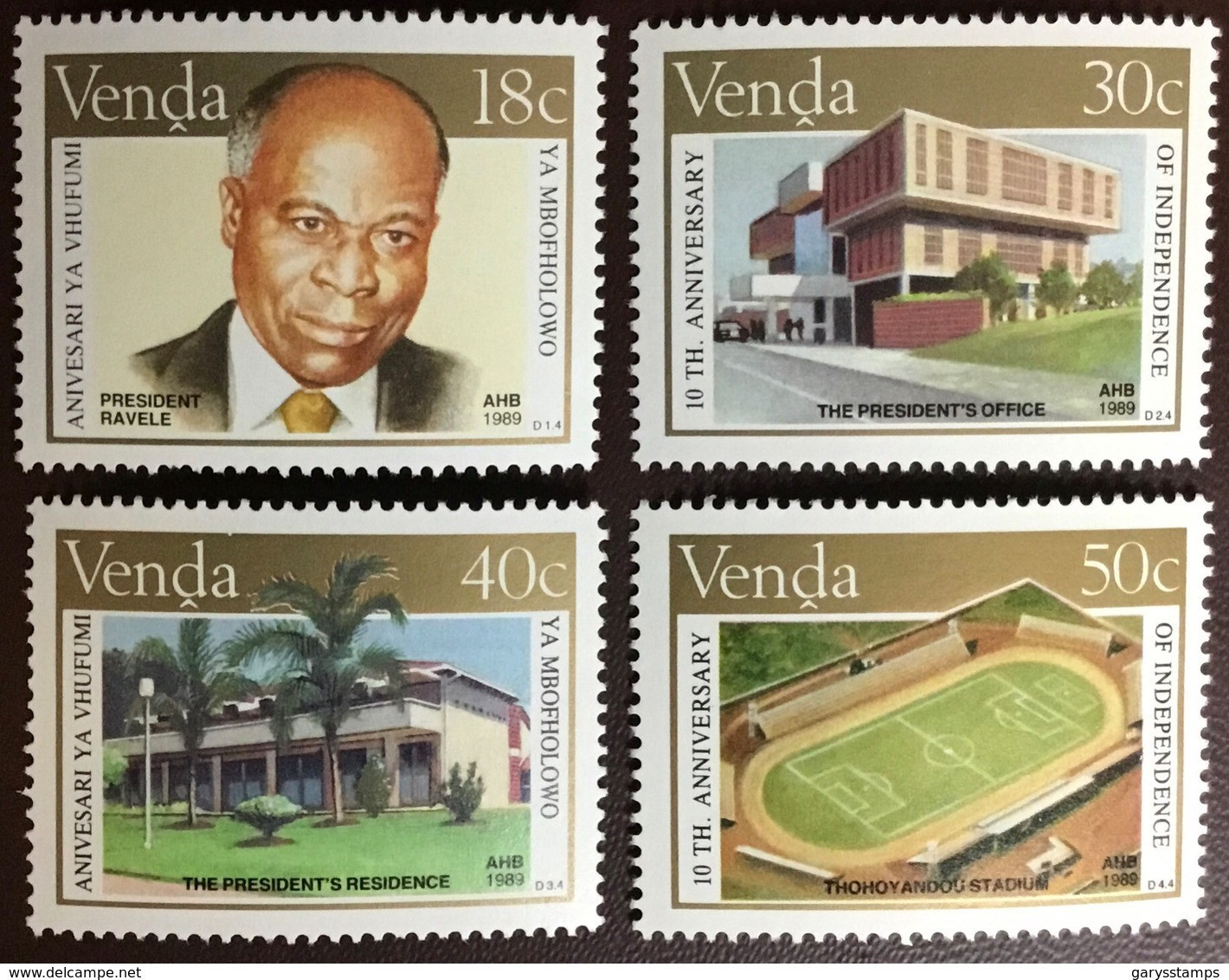 Venda 1989 10th Anniversary Of Independence MNH - Venda