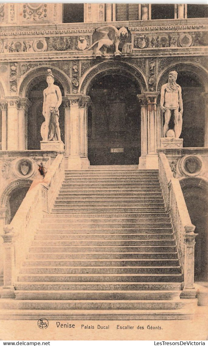 ITALIE - Venise - Palais Ducal - Vue Sur L'escalier Des Géants - Vue De L'extérieur - Carte Postale Ancienne - Venezia