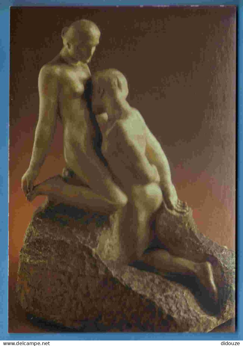 Art - Sculpture - Auguste Rodin - L'Eternelle Idole - Carte Vierge - Sculptures