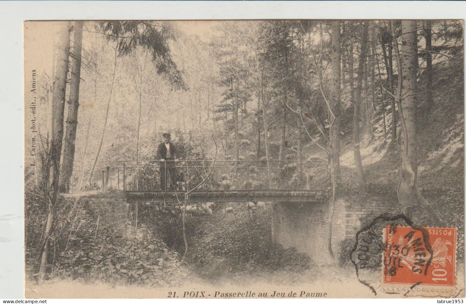 Poix - Passelle Au Jeu De Paume  - (G.1908) - Poix-de-Picardie