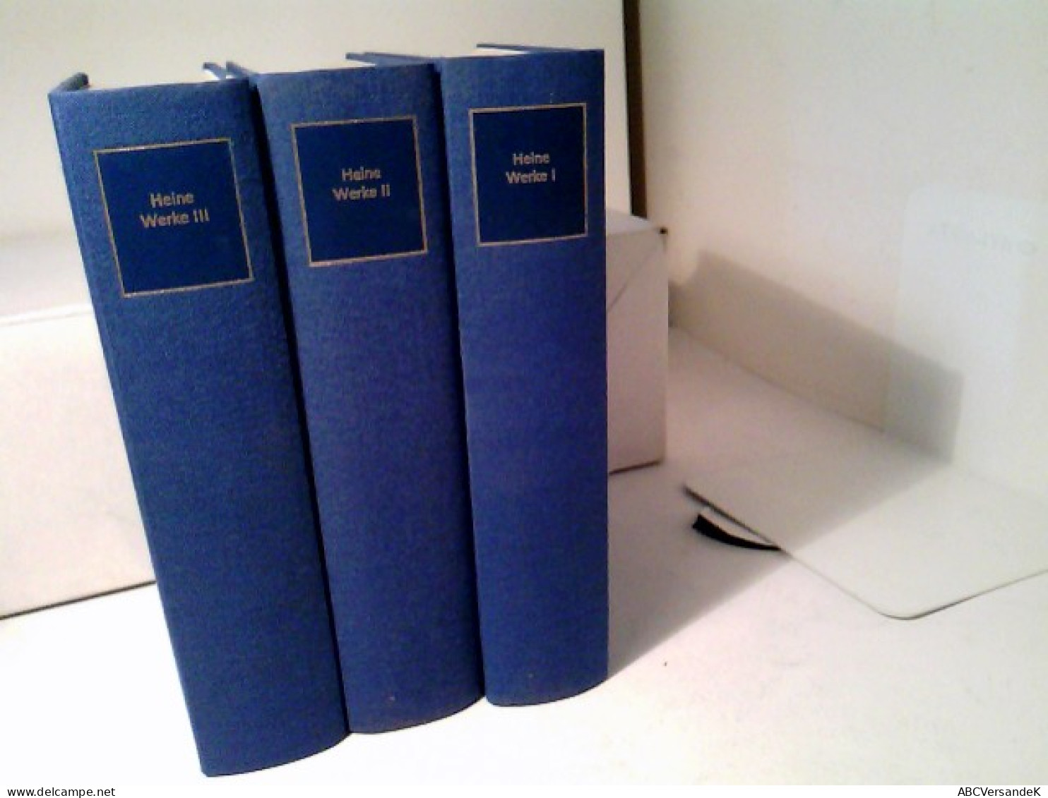 Werke: 3 Bände (von3) Heinrich Heine Werke In Drei Bänden - Jubiläumsbibliothek Der Deutschen Literatur. - Auteurs All.