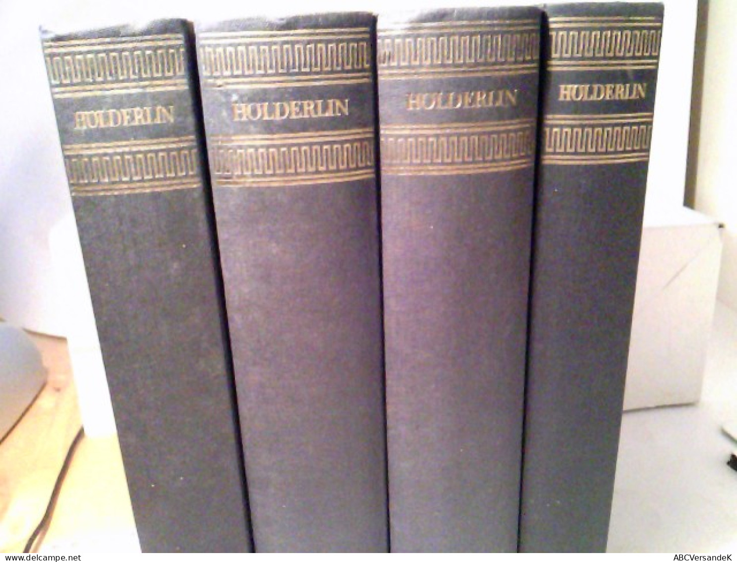 Konvolut: 4 Div. Bände Hölderlin. Sämtliche Werke - Historisch Kritische Ausgabe. - German Authors