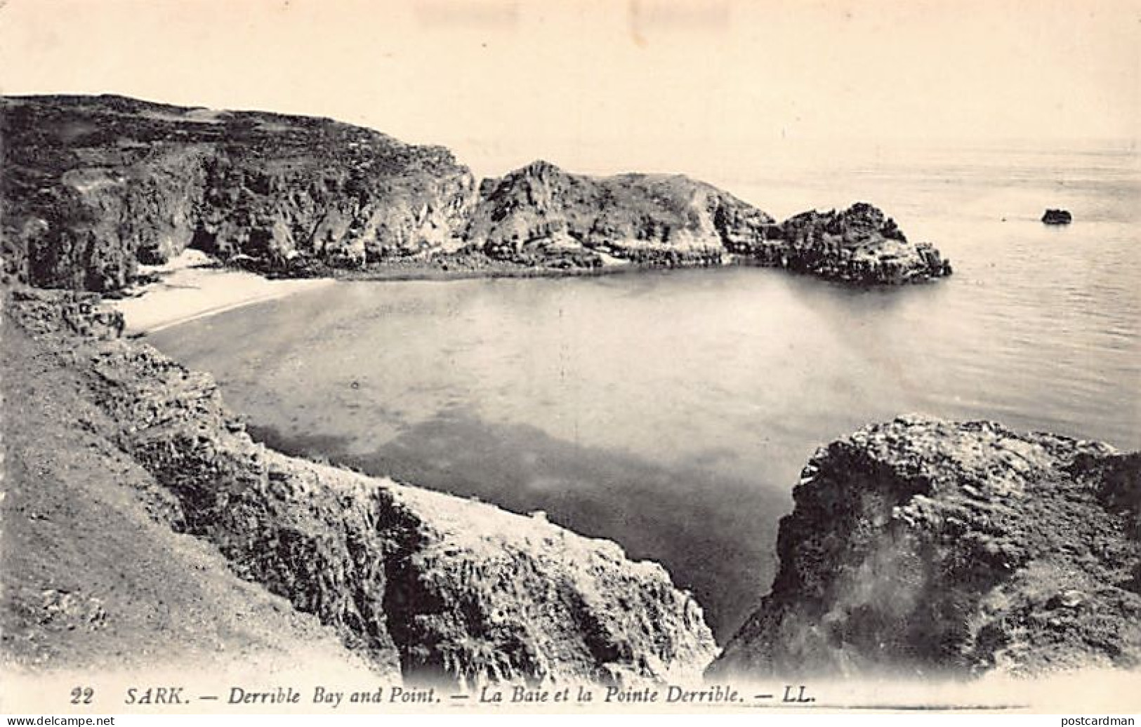 SARK - Derrible Bay And Point - Publ. Levy LL 22 - Sark