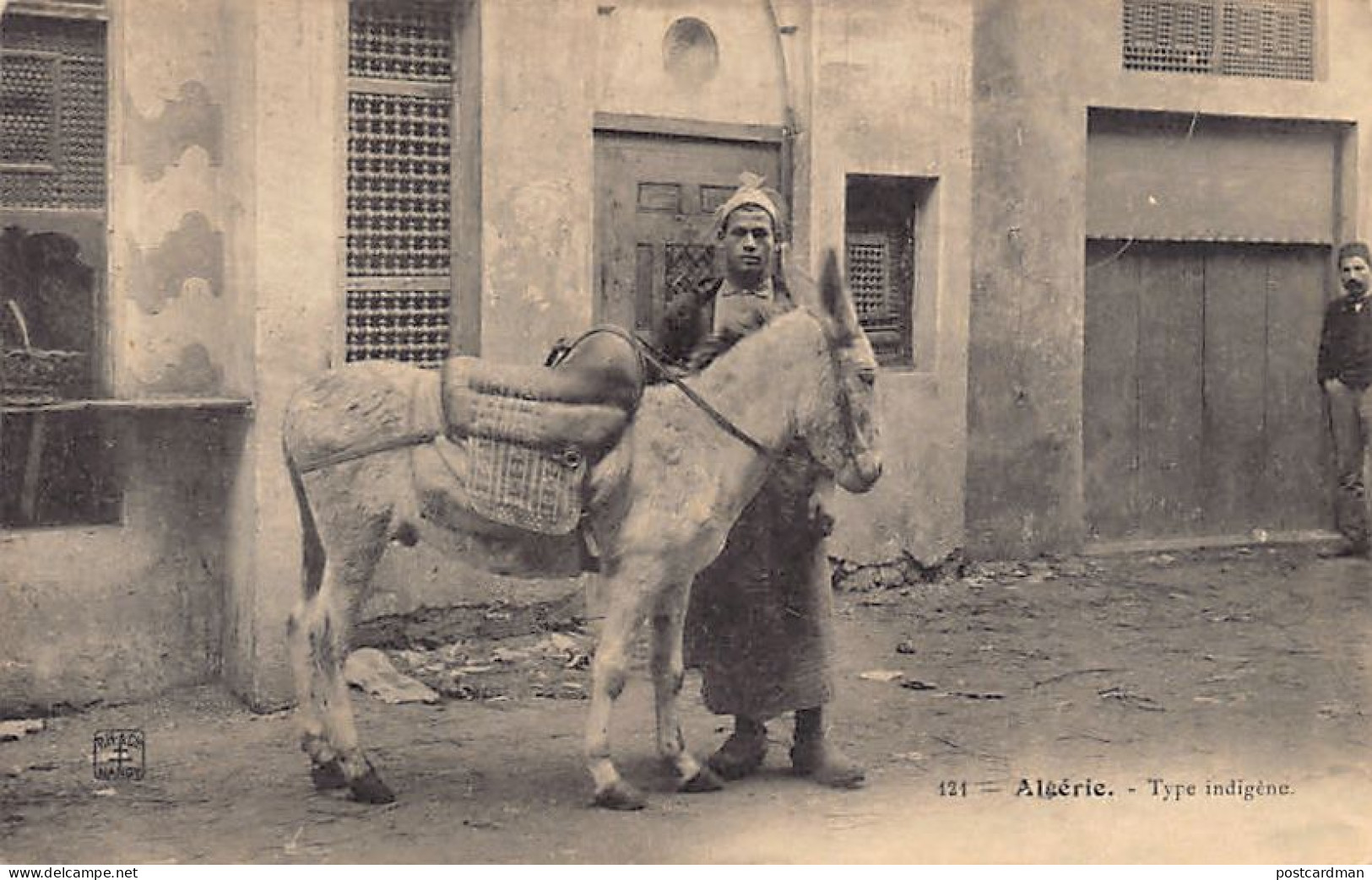 Algérie - Type Indigène - Conducteur De Bourricot - Ed. P.H. & Cie 121 - Métiers