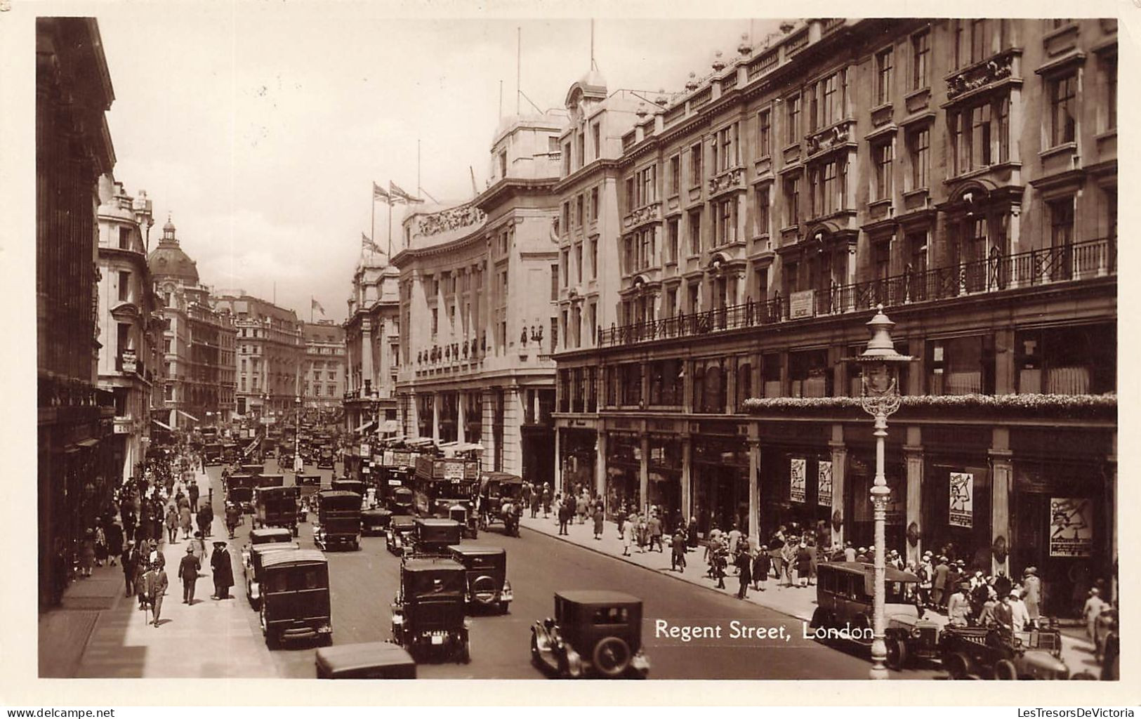 ROYAUME-UNI - Regen Street - London - Vue Générale D'une Rue - Animé - Carte Postale Ancienne - Autres & Non Classés