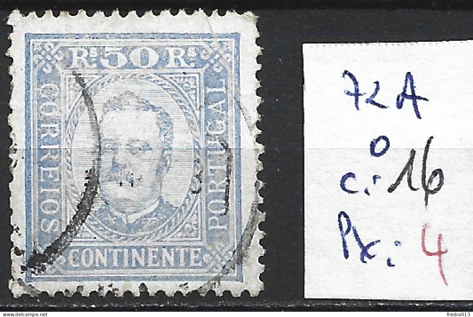 PORTUGAL 72A Oblitéré Côte 16 € - Usati