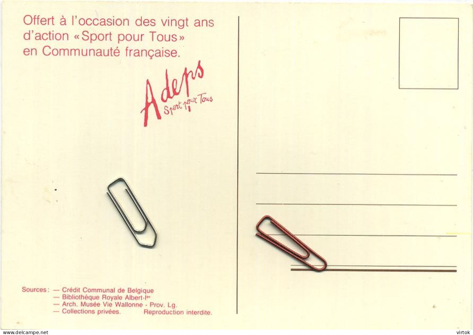 La Hulpe    (  Carte  ADEPS  Vois Scans ) - La Hulpe