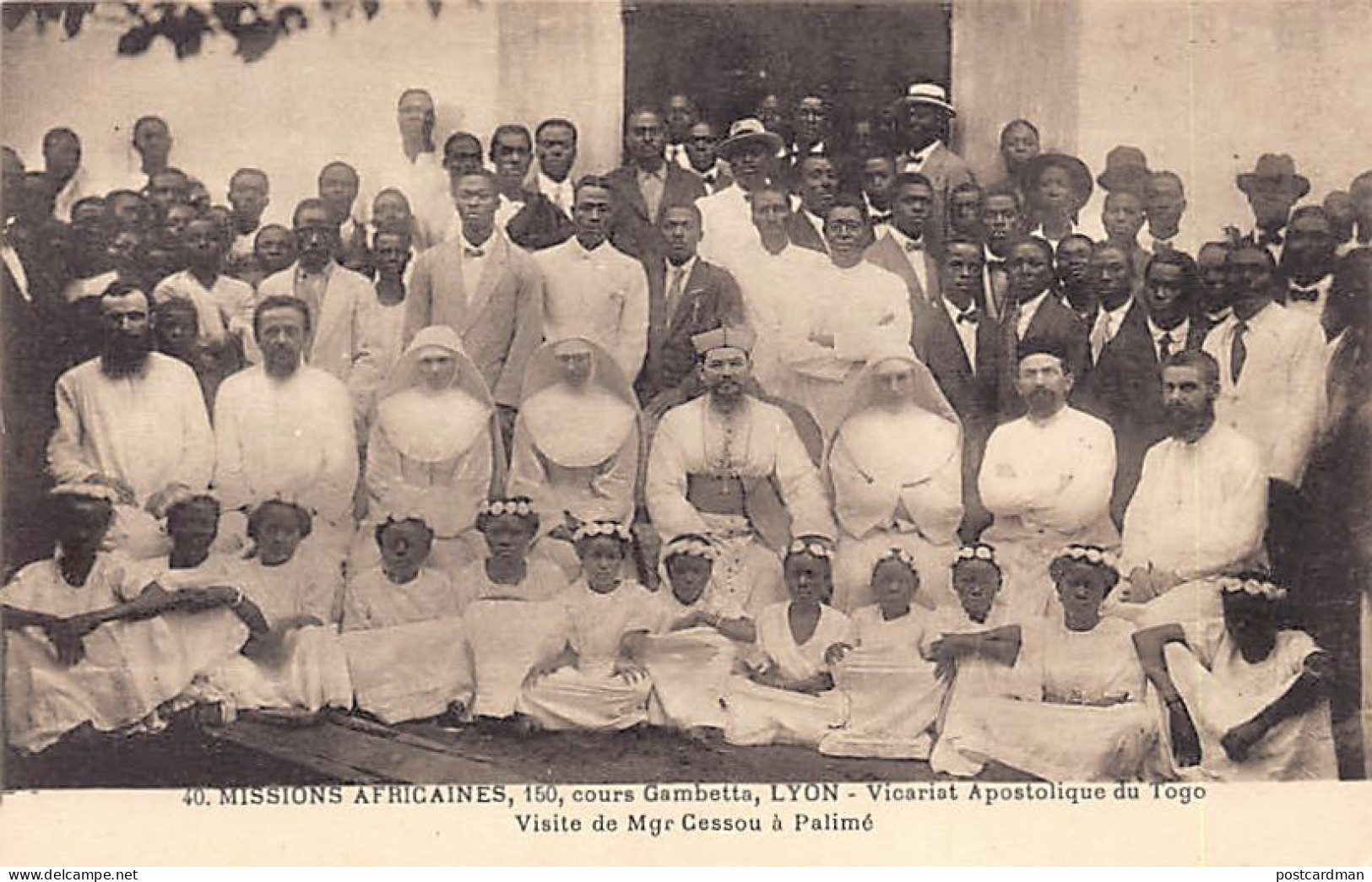 Togo - PALIMÉ - Visite De Monseigneur Cessou - Ed. Missions Africaines 40 - Togo