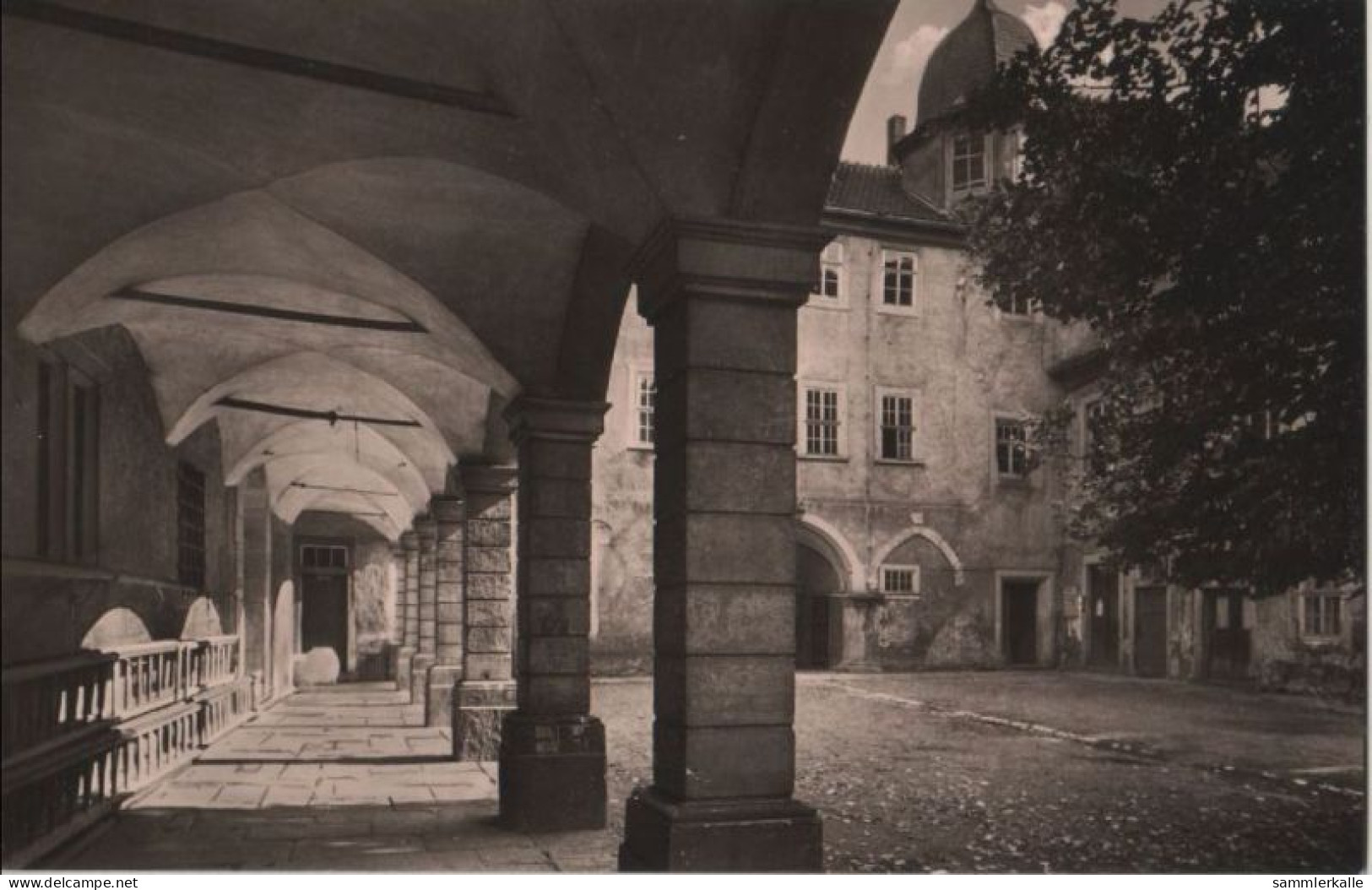 83808 - Waltershausen - Schloss Tenneberg, Schlosshof - 1963 - Waltershausen