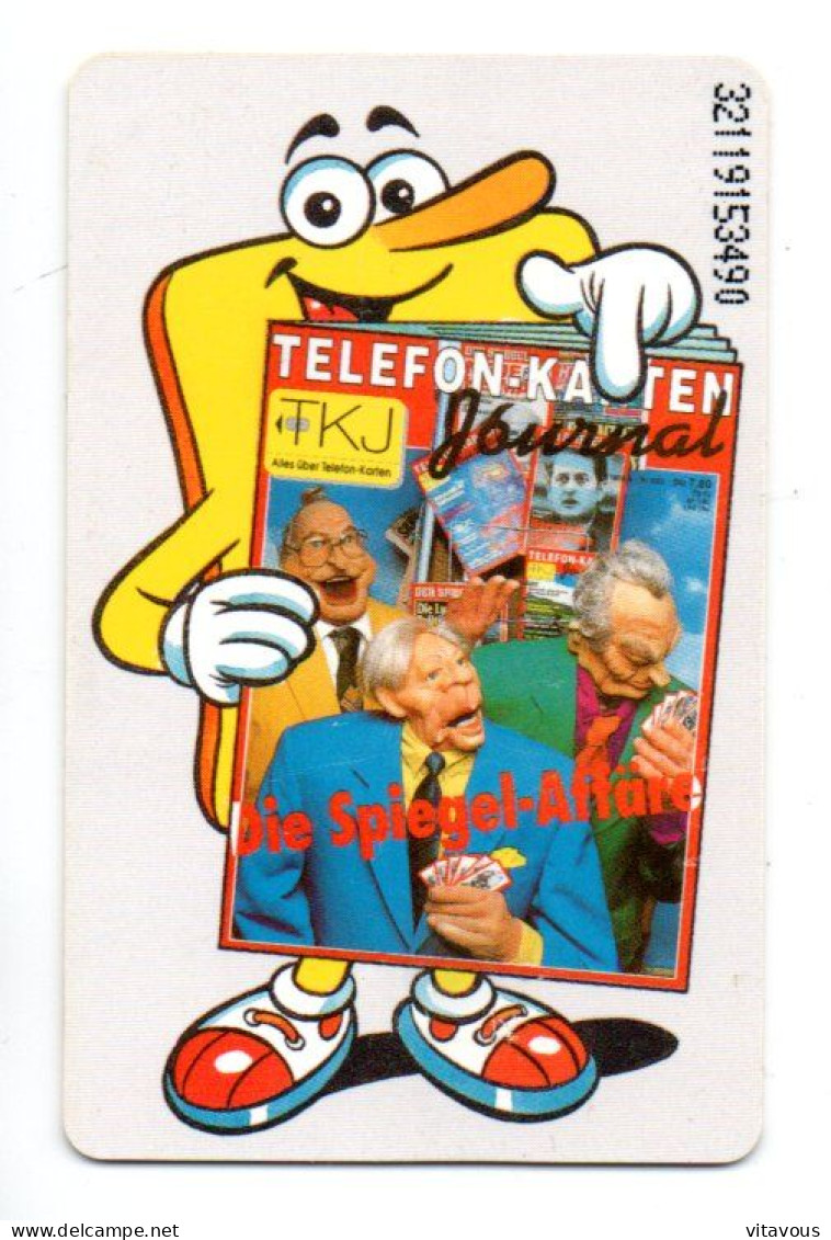 Journal Revue Telefon-kartem Télécarte Allemagne S 81 Phonecard Telefonkarte (K 56) - S-Series : Tills With Third Part Ads