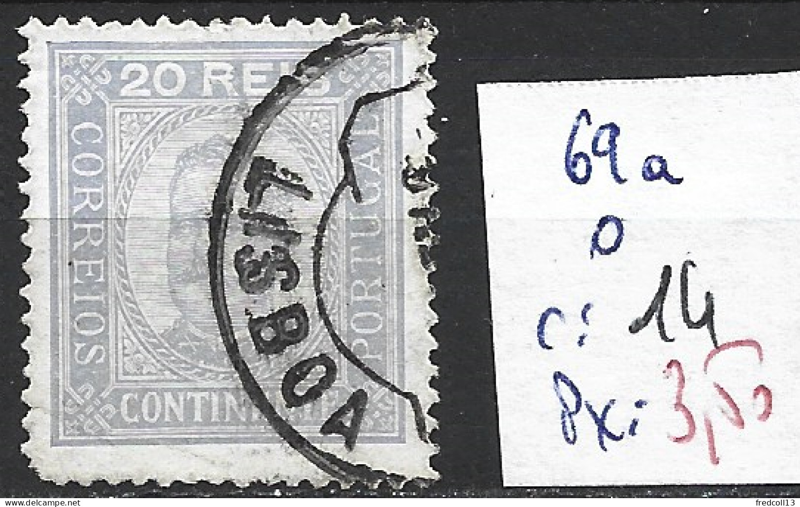 PORTUGAL 69a Oblitéré Côte 14 € - Usati