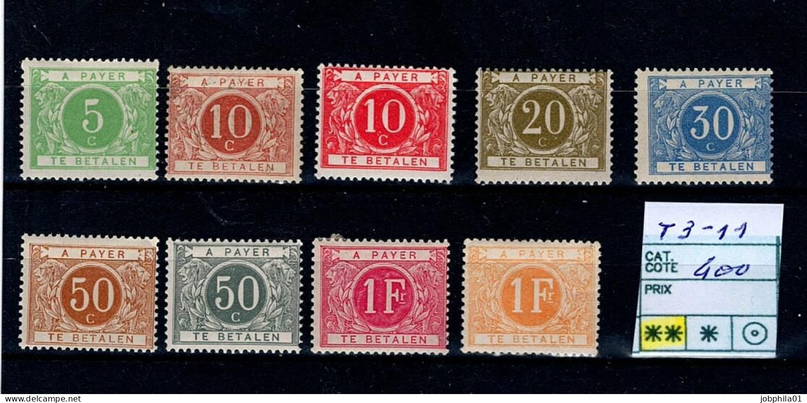 TX 3-11 Xx Côte 400€ - Stamps