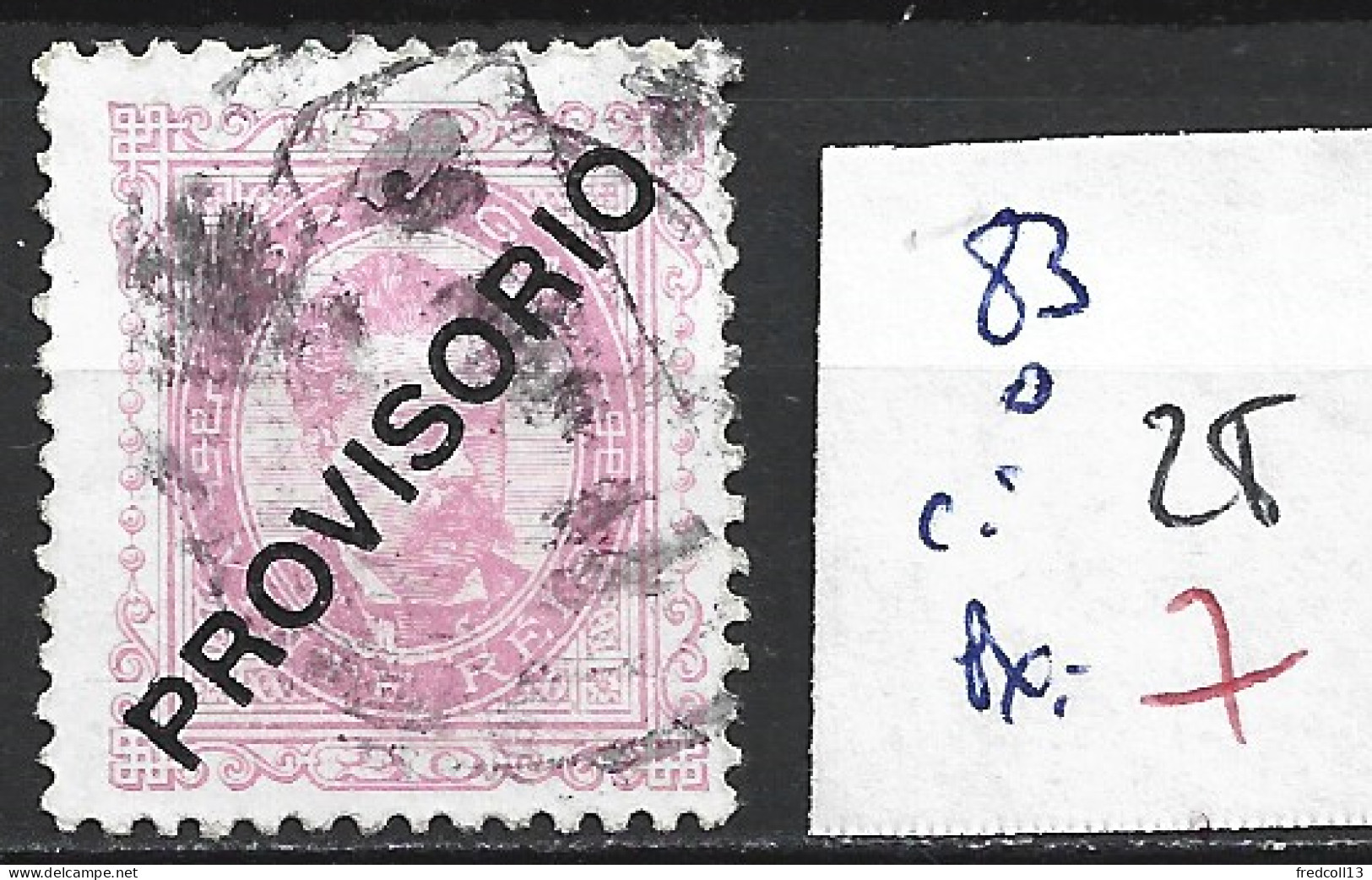 PORTUGAL 83 Oblitéré Côte 28 € - Used Stamps
