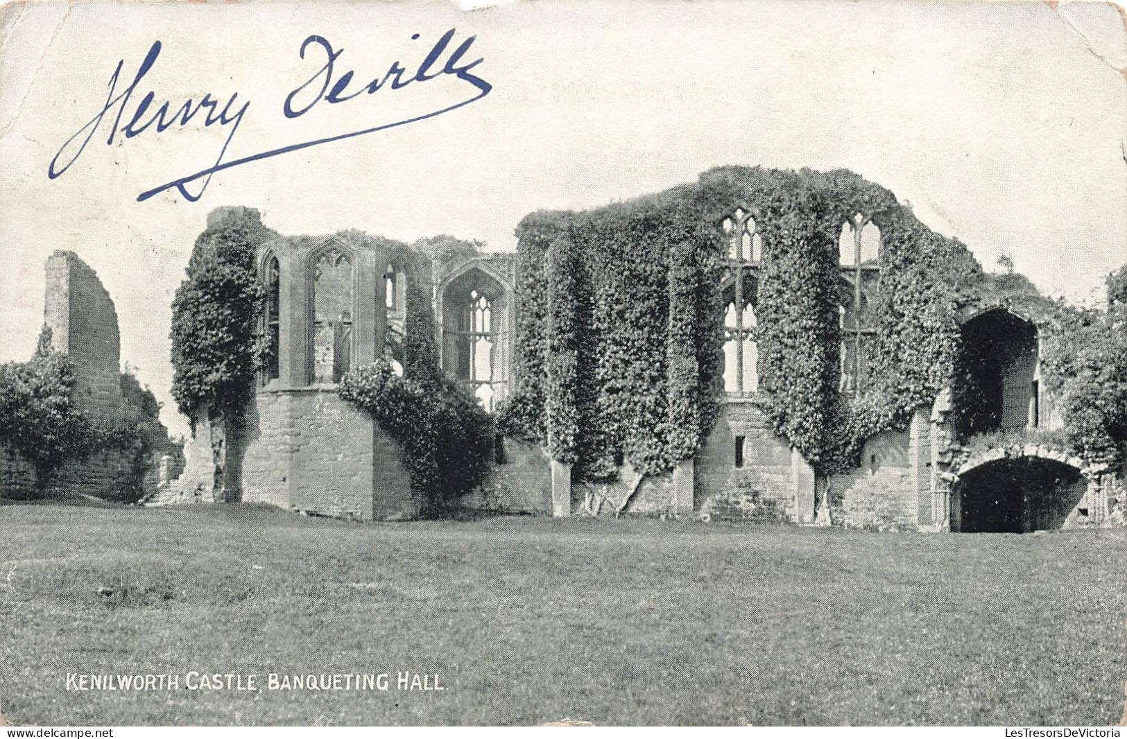 ROYAUME-UNI - Kenilworth Castle - Banqueting Hall - Vue Générale Sur Le Château En Ruine -  Carte Postale Ancienne - Otros & Sin Clasificación