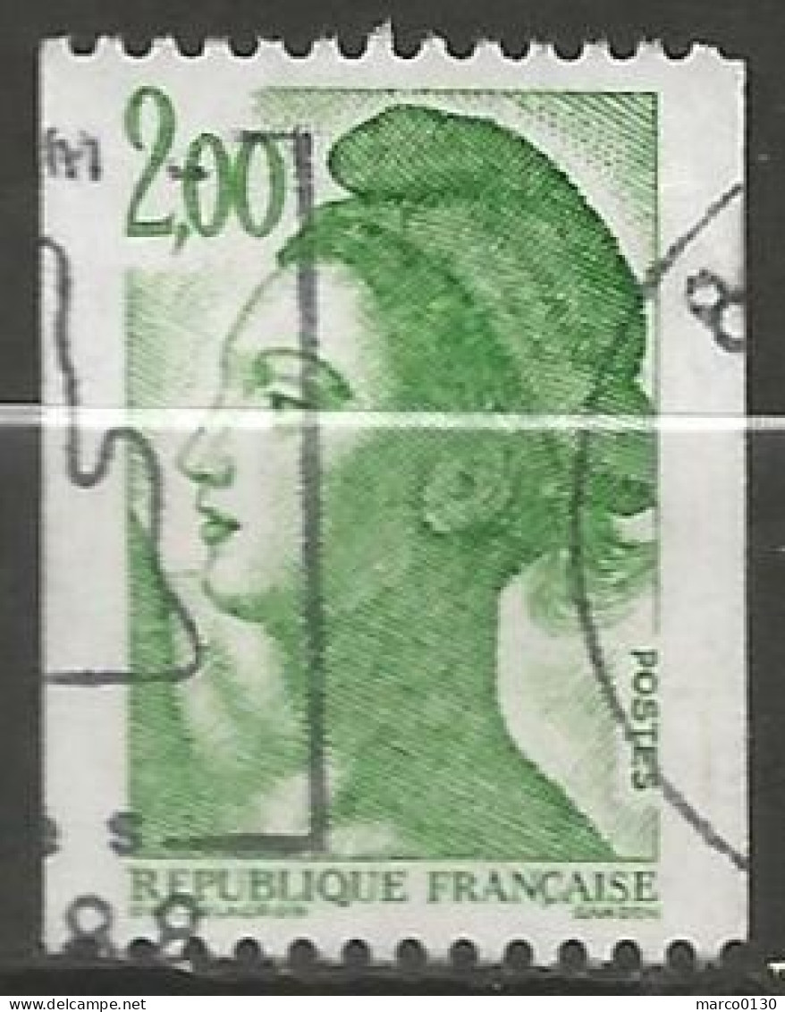 FRANCE N° 2487 OBLITERE  - 1977-1981 Sabine Van Gandon