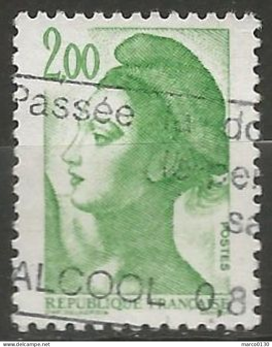 FRANCE N° 2484 OBLITERE  - 1977-1981 Sabine (Gandon)