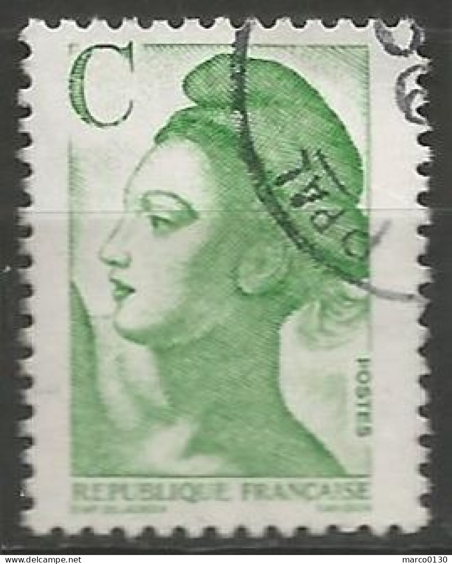 FRANCE N° 2615 OBLITERE CACHET ROND - 1977-1981 Sabina Di Gandon