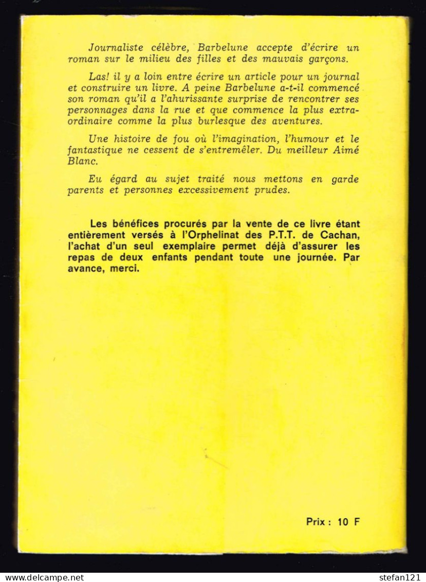 Barbelune - Aimé Blanc - 272 Pages 18,3 X 13,3 Cm - Aventure