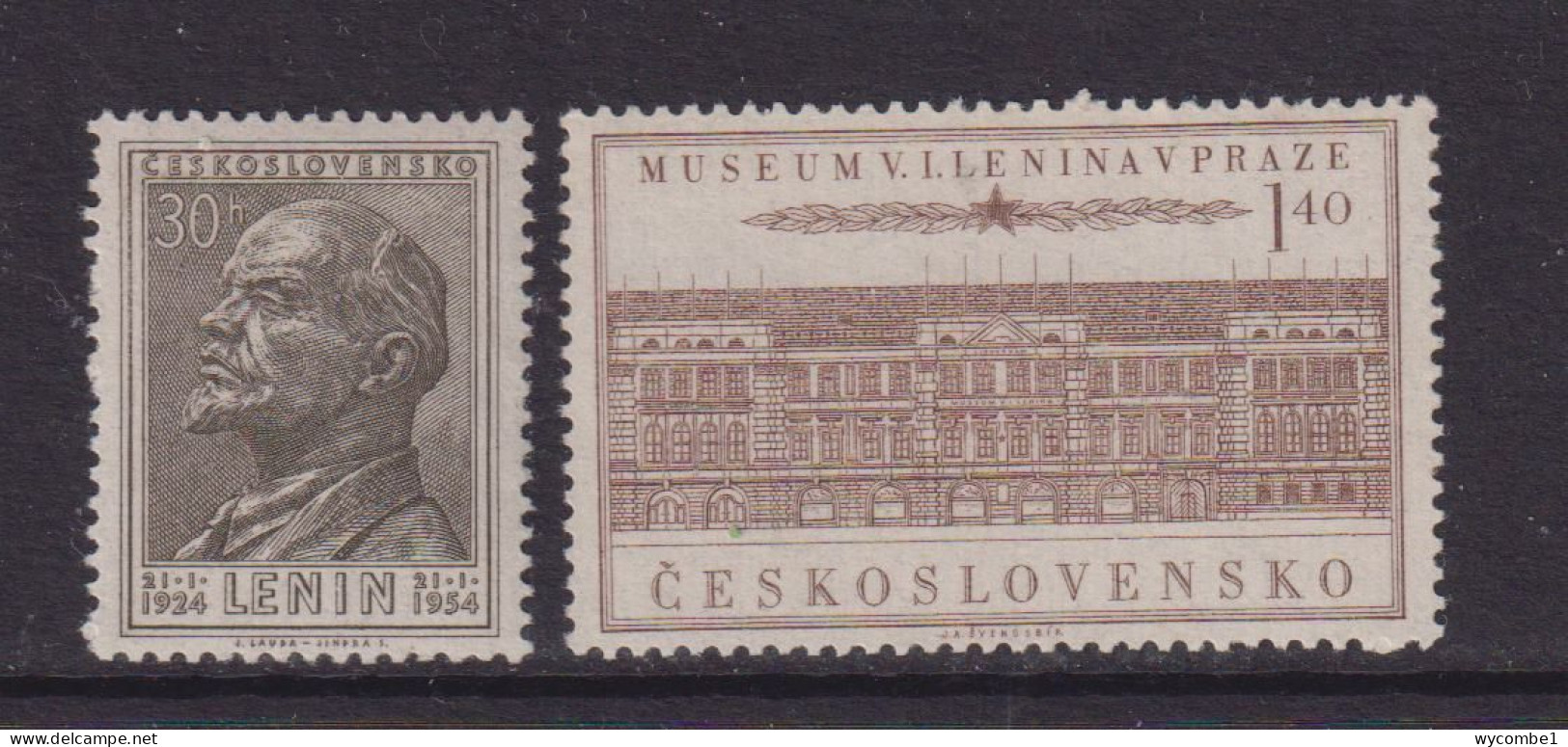 CZECHOSLOVAKIA  - 1954  Lenin  Set  Never Hinged Mint - Neufs