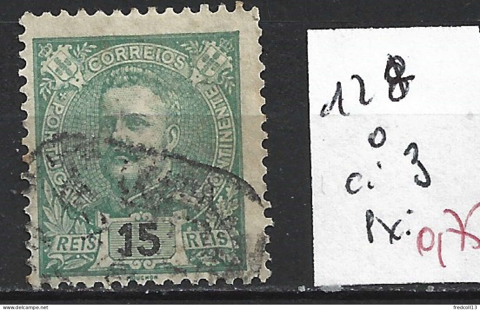 PORTUGAL 128 Oblitéré Côte 3 € - Usado