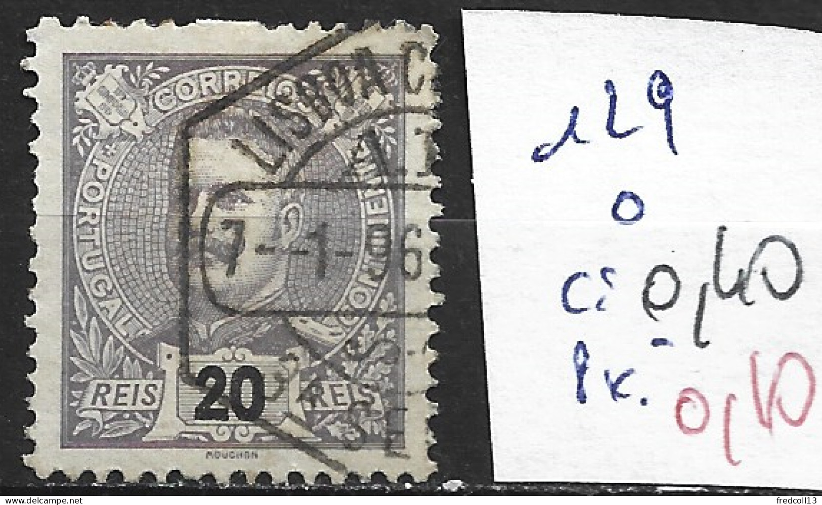 PORTUGAL 129 Oblitéré Côte 0.40 € - Used Stamps