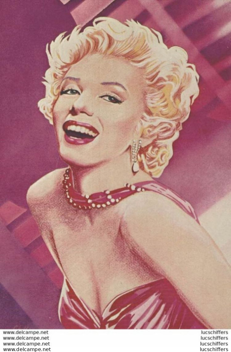 Marilyn Monroe - Série De 7 Cartes - Illustrations Par Michel Faure - Artisti
