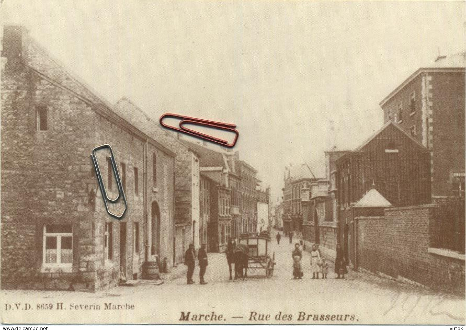 Marche            (  Carte  ADEPS  Vois Scans ) - Marche-en-Famenne