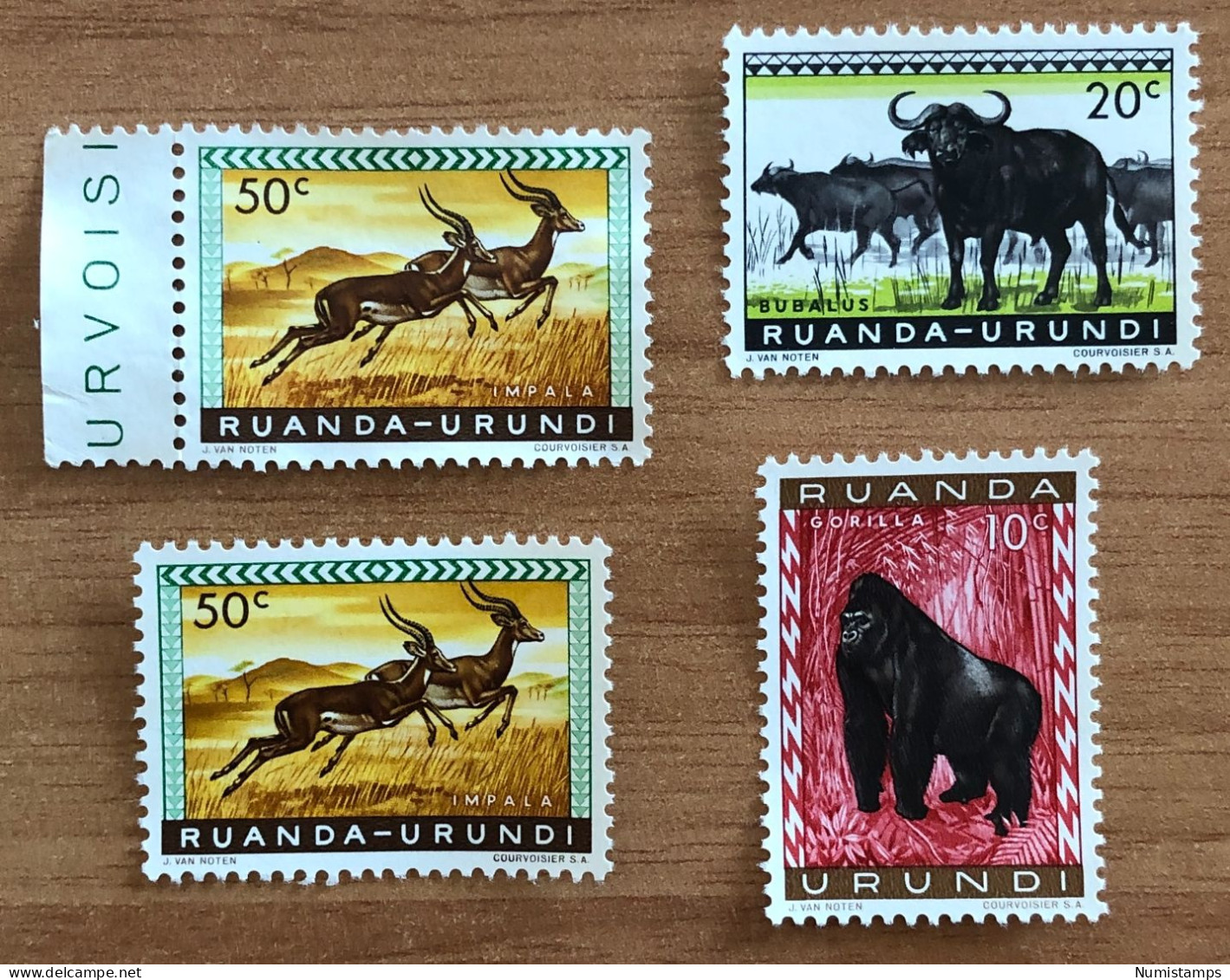 Ruanda-Urundi - 1959 (mnh) - Ungebraucht