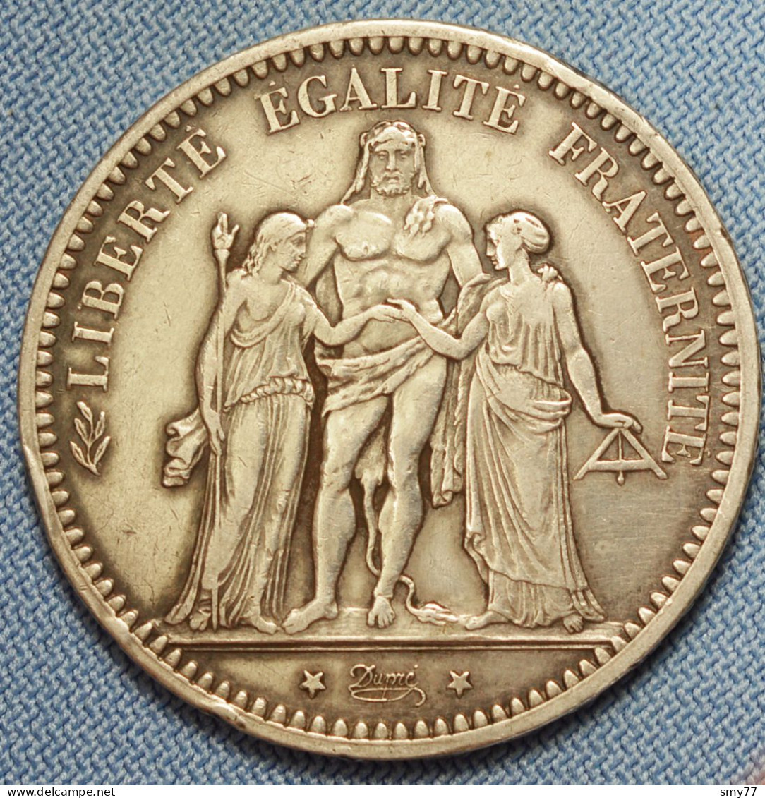 France • 5 Francs • 1873 A   (Paris) • Hercule IIIe République • [24-350] - 5 Francs