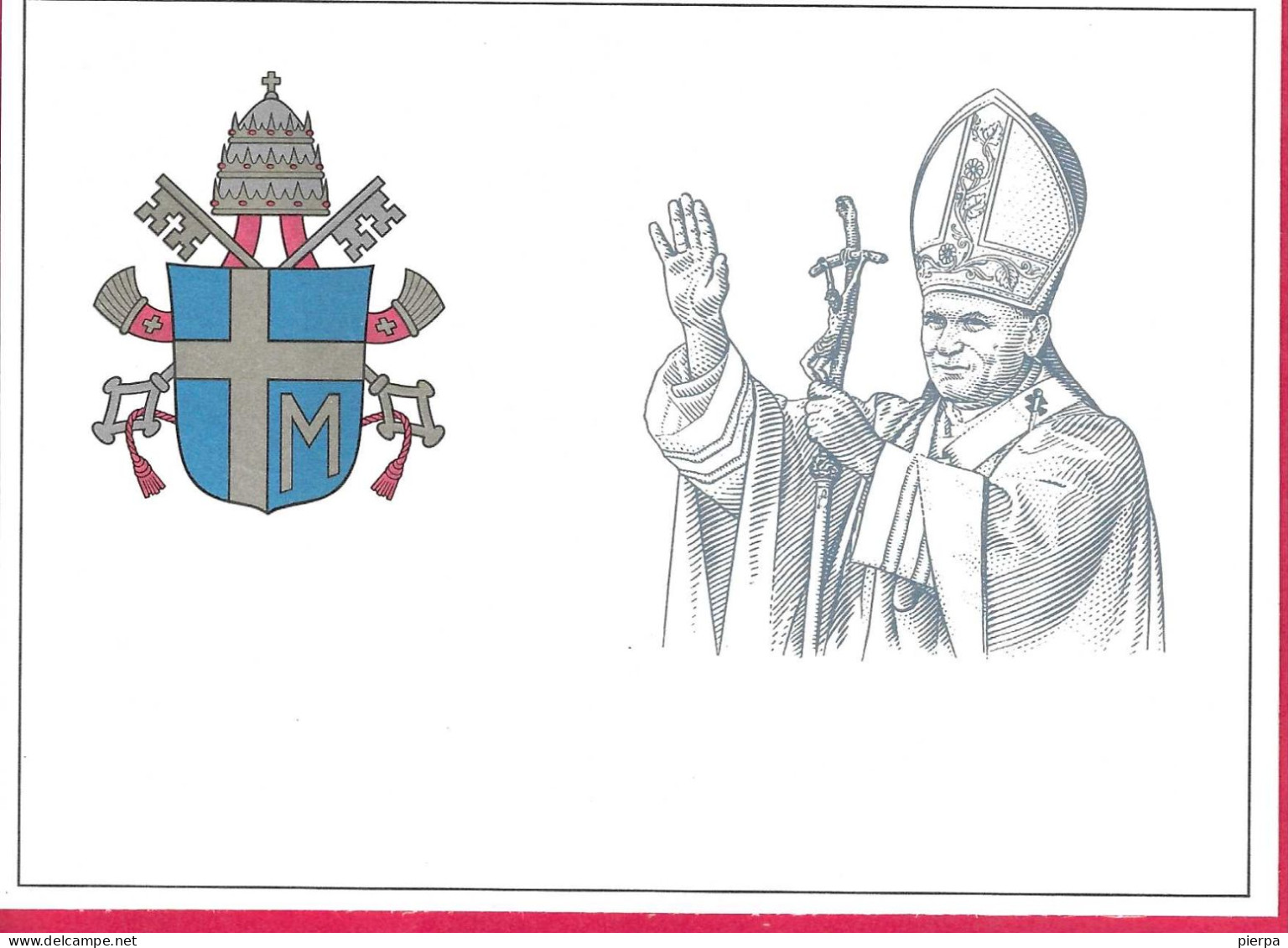 VATICANO - INTERO CARTOLINA POSTALE GIOVANNI PAOLO II - ANNULLO F.D.C. *22.VI.1981* - Entiers Postaux