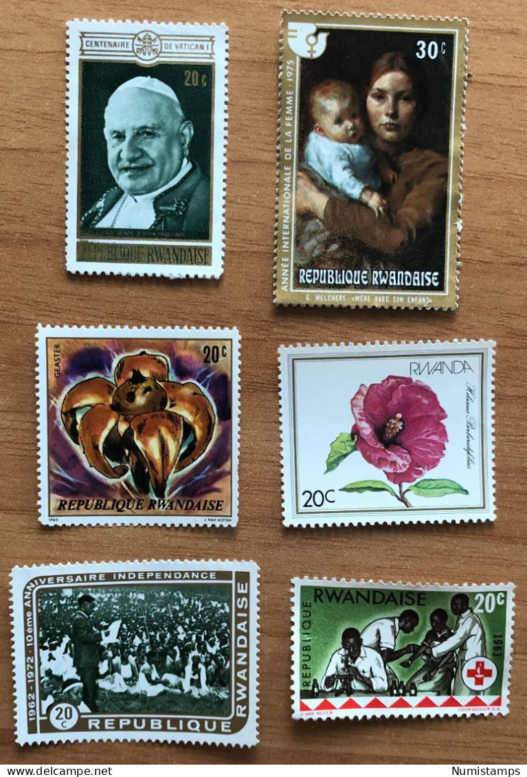 Rwanda - 1963 To 1982 - Used Stamps