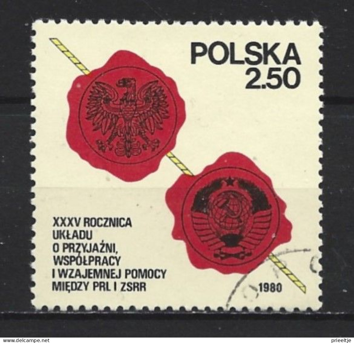 Poland 1980 Polish Seals Y.T. 2498 (0) - Used Stamps