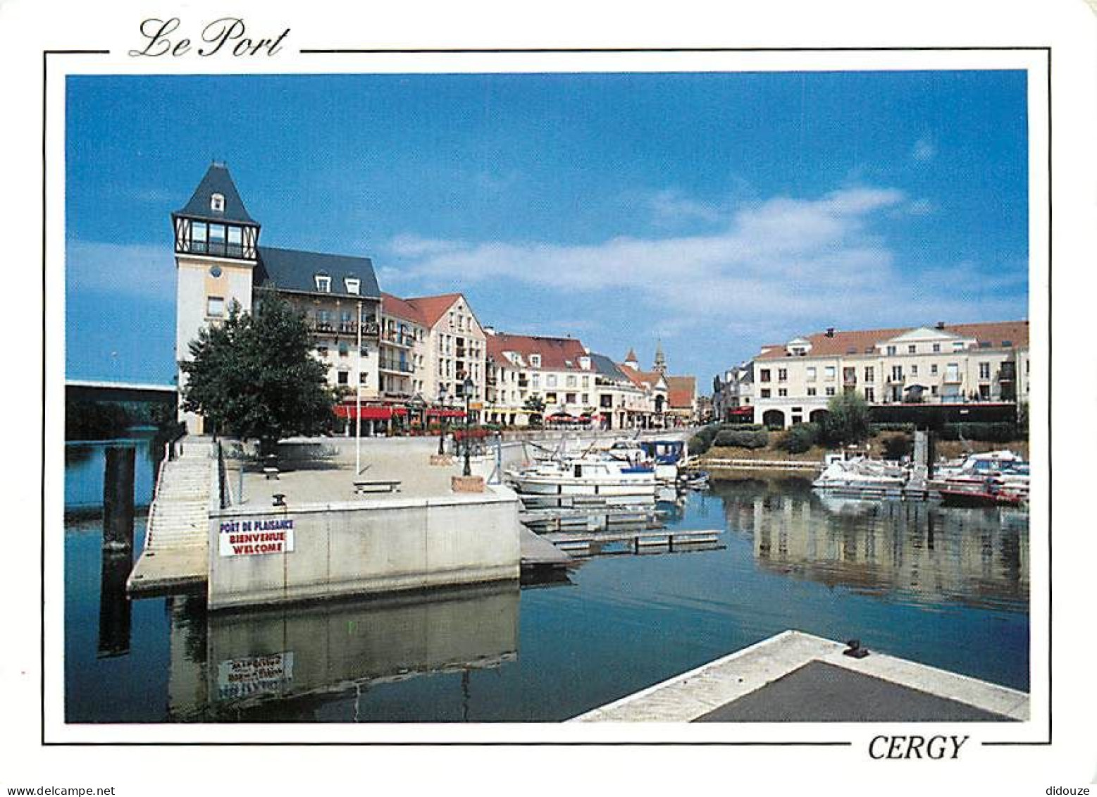 95 - Cergy Pontoise - Le Port - Carte Neuve - CPM - Voir Scans Recto-Verso - Cergy Pontoise