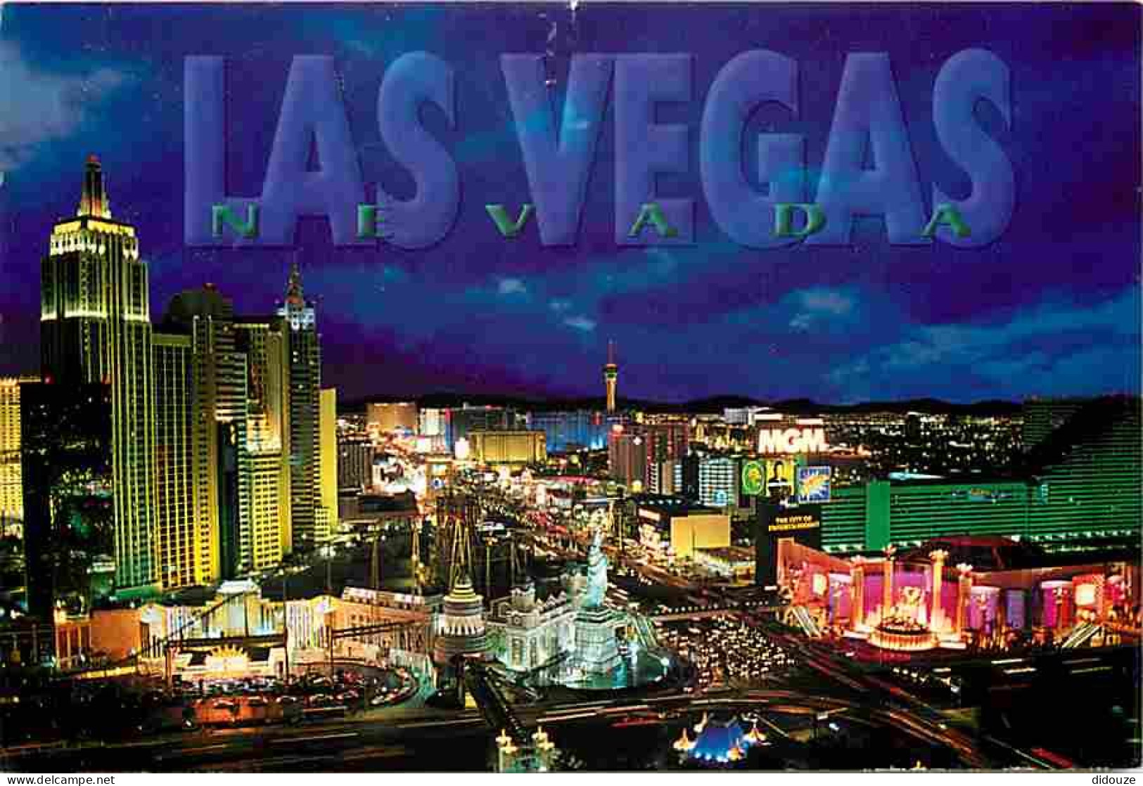 Etats Unis - Las Vegas - Gaming Capital Of The World - CPM - Voir Scans Recto-Verso - Las Vegas