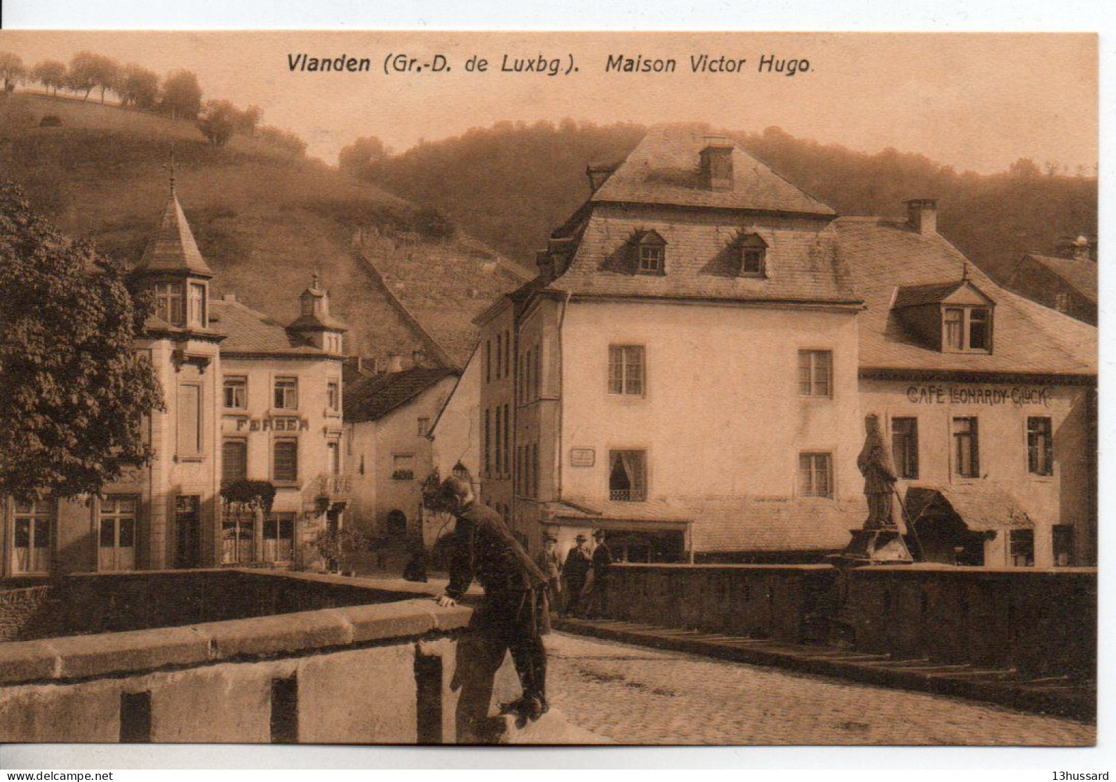 Carte Postale Ancienne Luxembourg - Vianden. Maison Victor Hugo - Vianden