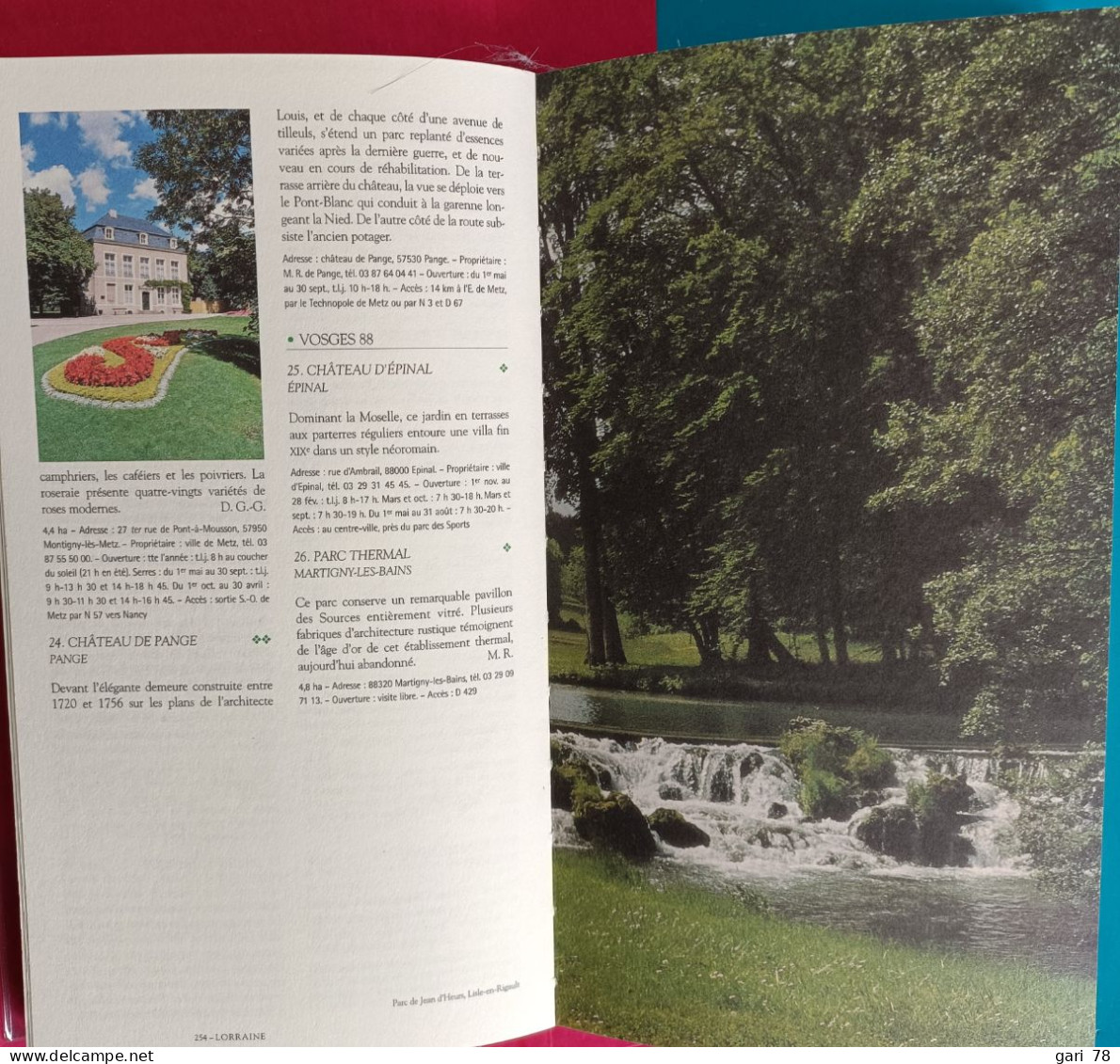 Michel RACINE : Jardins En France, Guide Illustré De 443 Pages - Garden