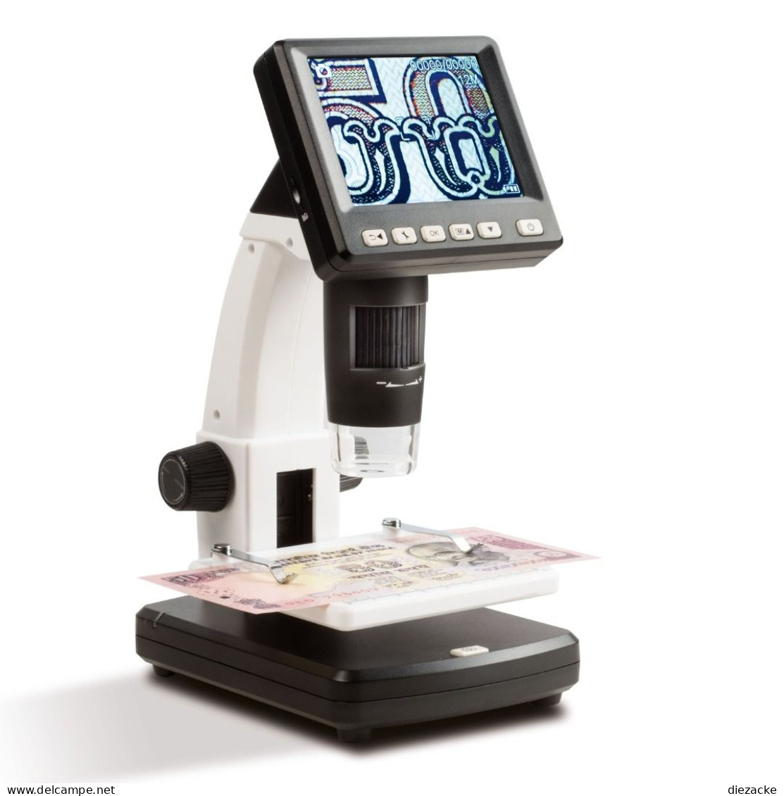 Leuchtturm LCD-Digitalmikroskop DM 3 346680 Neu ( - Pinze, Lenti D'ingrandimento E Microscopi
