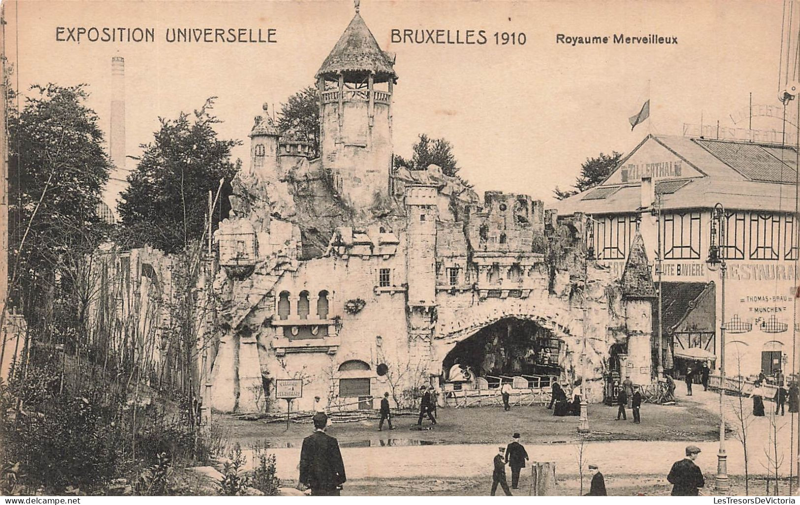 BELGIQUE - Exposition Universelle - Bruxelles 1910 - Royaume Merveilleux - Animé - Carte Postale Ancienne - Mostre Universali