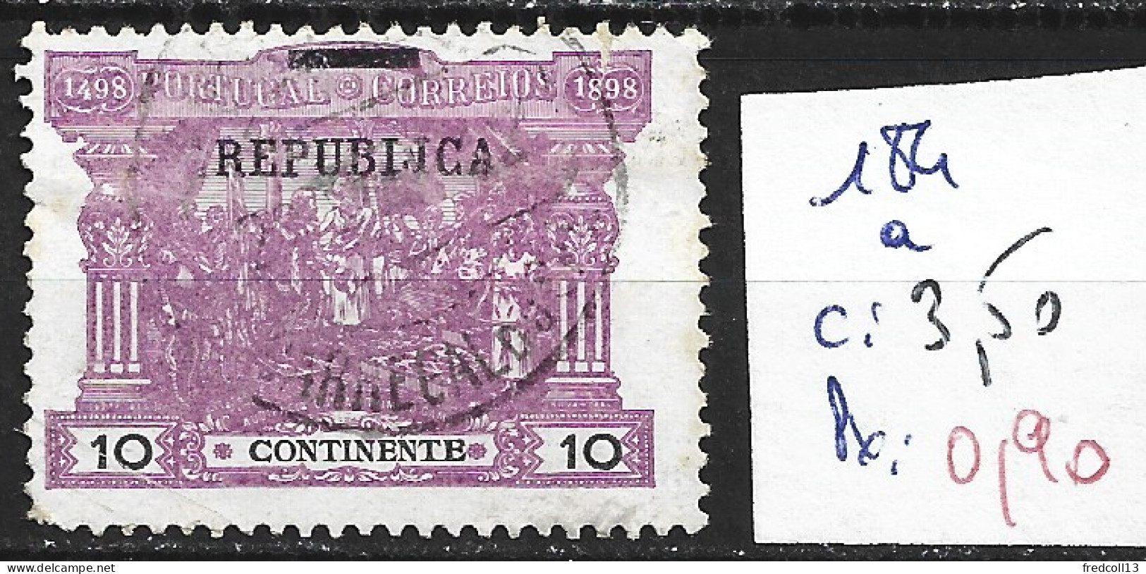 PORTUGAL 184 Oblitéré Côte 3.50 € - Used Stamps