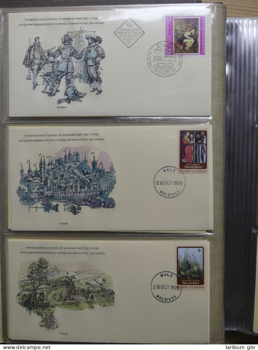 Europa Motiv "Great World of Stamps" FDC #LX937